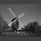 black and white photo of Gransden Mill