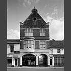 black and white photo of Salvation Army Charity St Neots