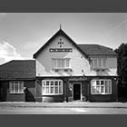 black and white photo of The Nag's Head Public House in Eynesbury