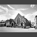 black and white photo of Berkley Street Methodist Church, Eynesbury