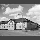 black and white photo of Premier Inn Colmworth Business Park Eaton Socon