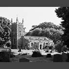 black and white photo of St Peter’s Church Boxworth